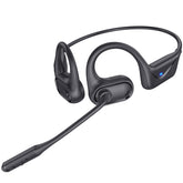 ZORIOXI front view of open ear headphones showing compact design and comfort