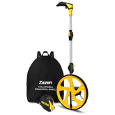 zozen front overview measuring wheel shows compact build and clear counter, easy site reading