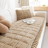 ZQFFB front view on sofa showing full coverage and clean look