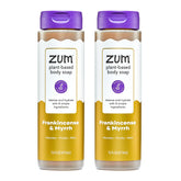Zum front packaging showing two 16 fl oz bottles and clear branding, suggests value