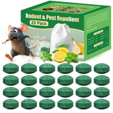 ZwrKing front packaging showing 25 peppermint repellent pouches and benefits