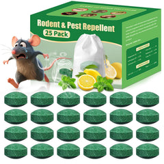 ZwrKing front packaging showing 25 peppermint repellent pouches and benefits