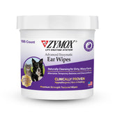 Zymox front packaging showing 100ct wipes and product name for easy identification