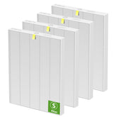 ZYZCBXZC front packaging showing four C545 compatible filters with clear labeling and fit benefit