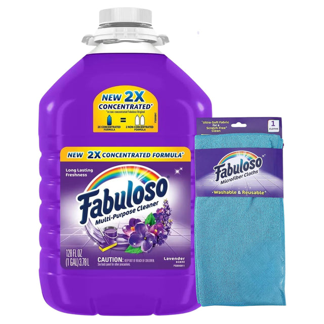 Fabuloso Multi-Purpose Cleaner 2X Concentrated 128 fl oz — 64 Gal Mix, Fresh Sce — Household Cleaning at Kelorix