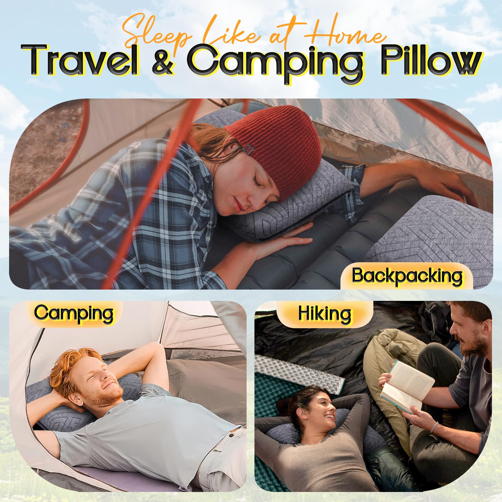1 MIDDLE ONE pillow used in car providing neck support and travel comfort