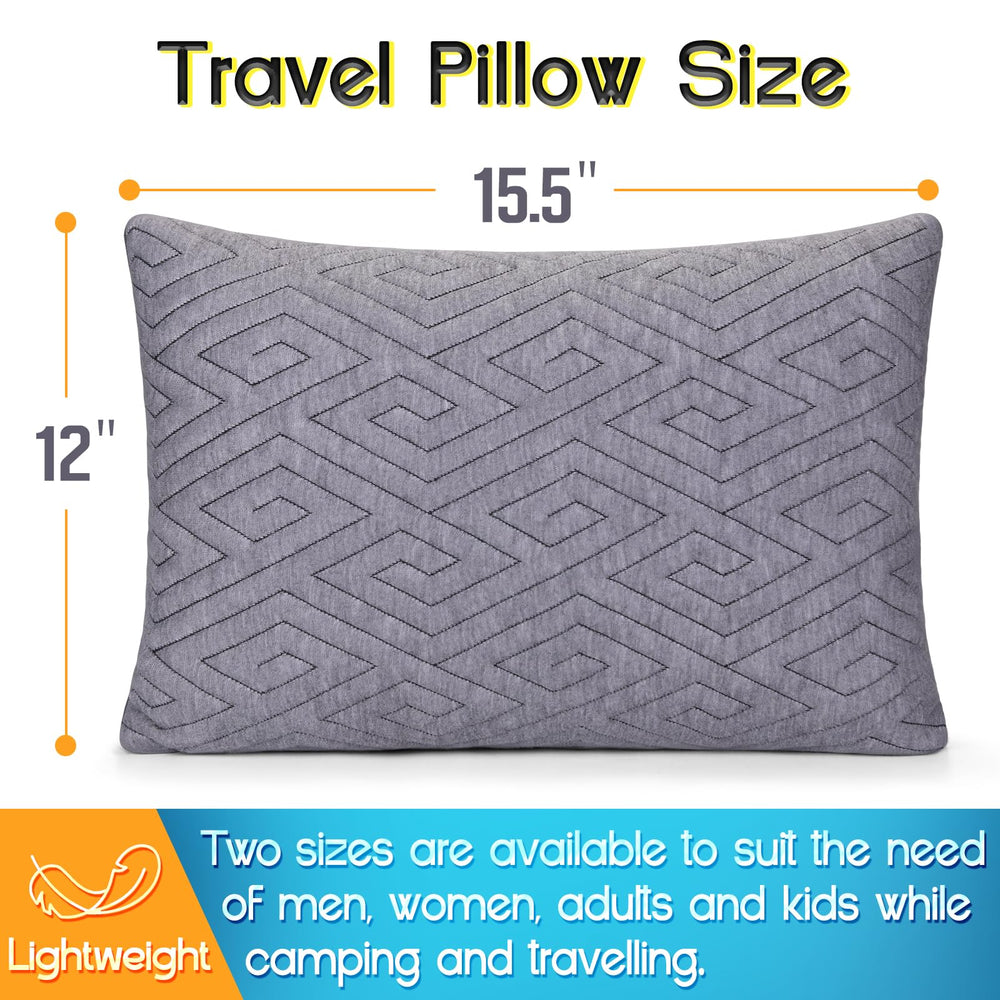 1 MIDDLE ONE zipper open revealing adjustable shredded memory foam filling