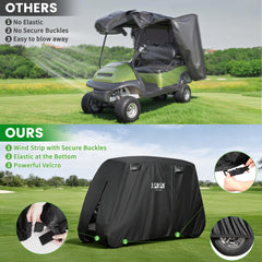 10L0L side zipper door open for quick cart access