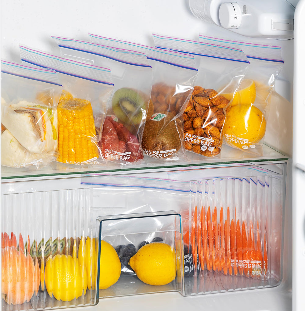 24/7 BAGS kitchen scene with bags organizing pantry for tidy, space-saving benefit