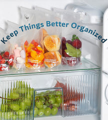 24/7 BAGS assortment of sizes laid out to show selection and organization benefit
