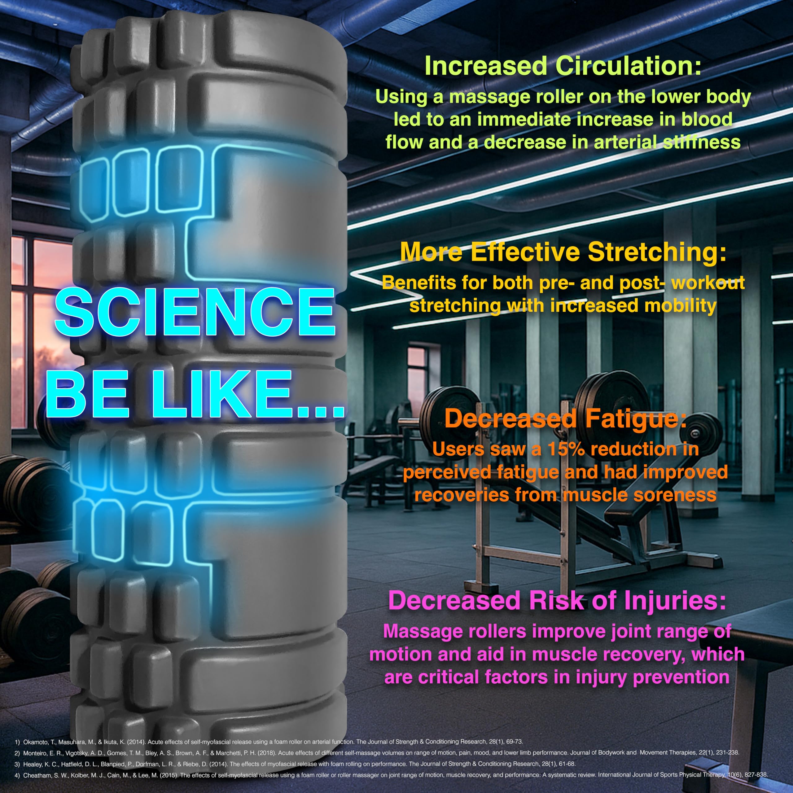 321 STRONG label showing patent numbers and durable core for consistent performance