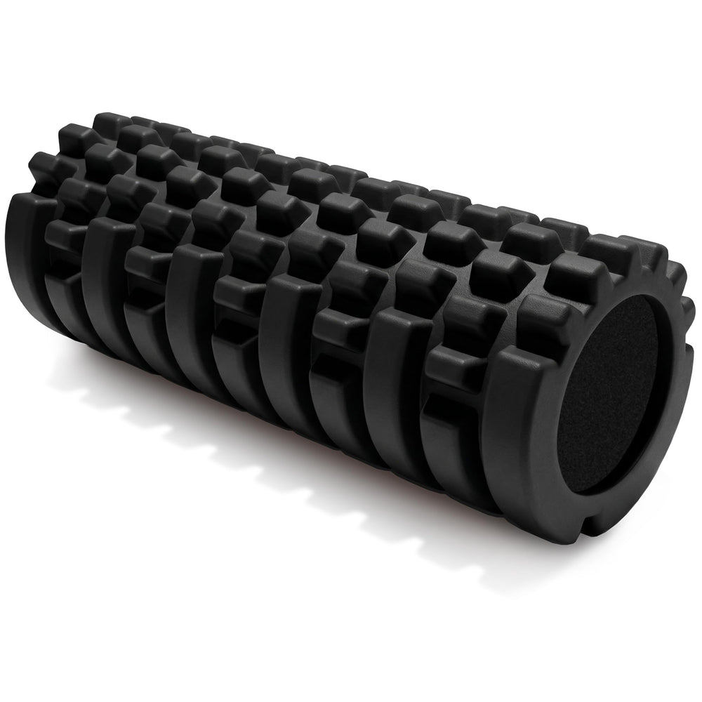 321 STRONG front view of roller showing three-zone pattern and stable grip for effective recovery
