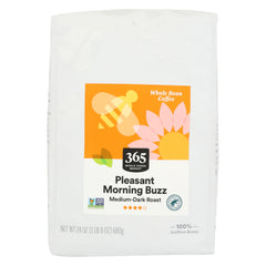 365 by Whole Foods Market front packaging showing 24 oz bag and roast information for easy selection