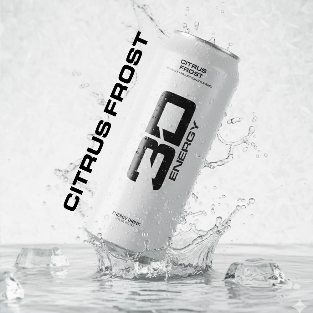 3D Citrus Frost pouring into glass with light foam showing refreshing carbonation