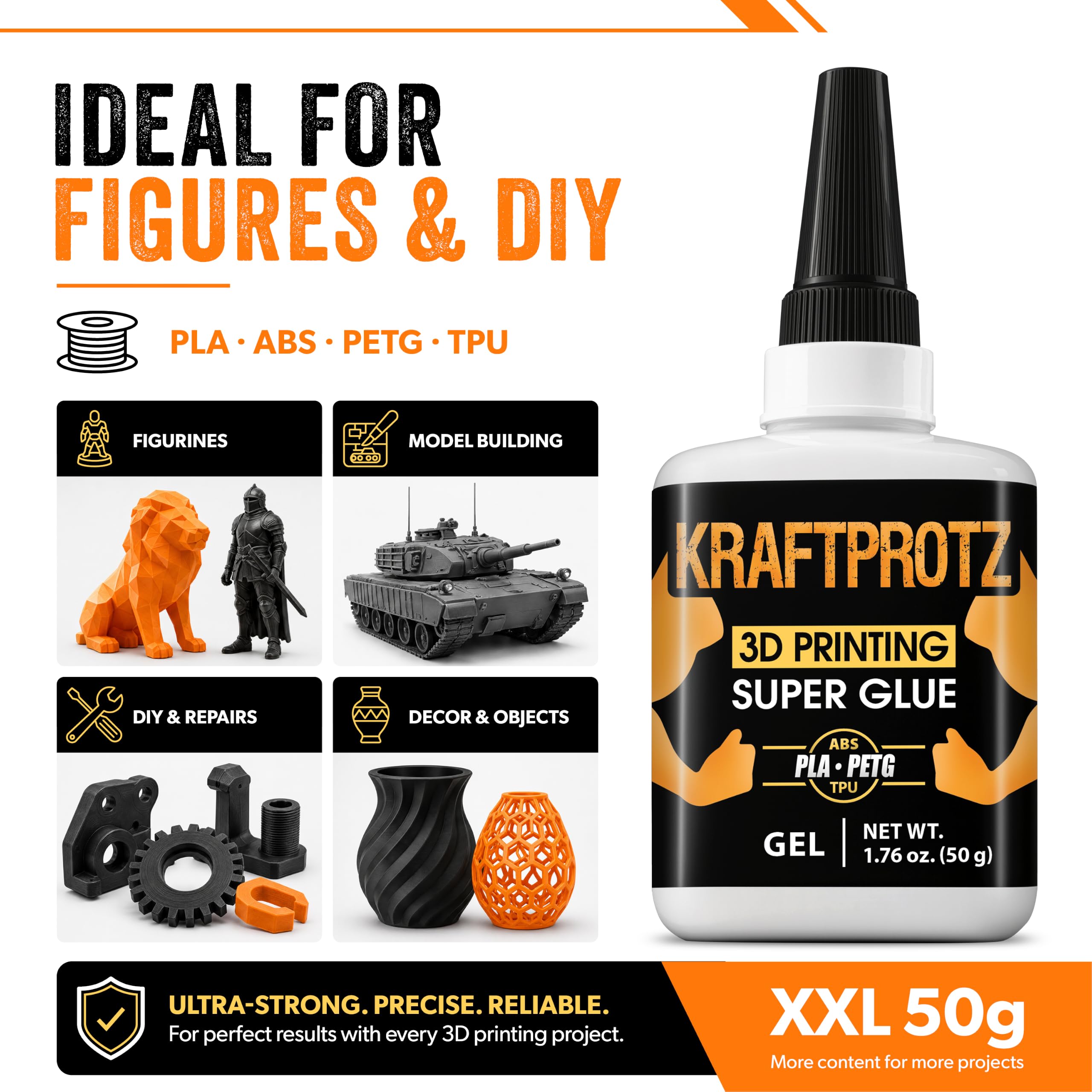 3D Printing Super Glue Gel on maker workbench speeding repairs and prototyping
