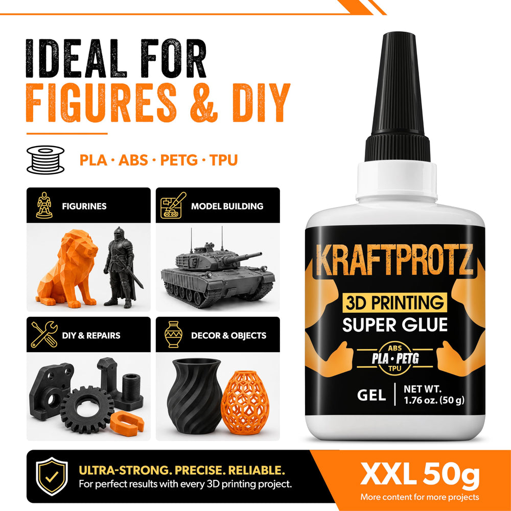 3D Printing Super Glue Gel on maker workbench speeding repairs and prototyping