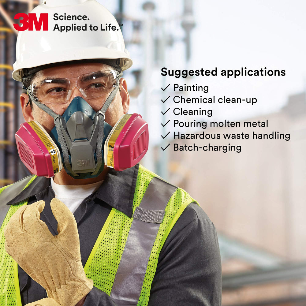 3M 60926 packaging label with magenta/olive color coding for fast identification