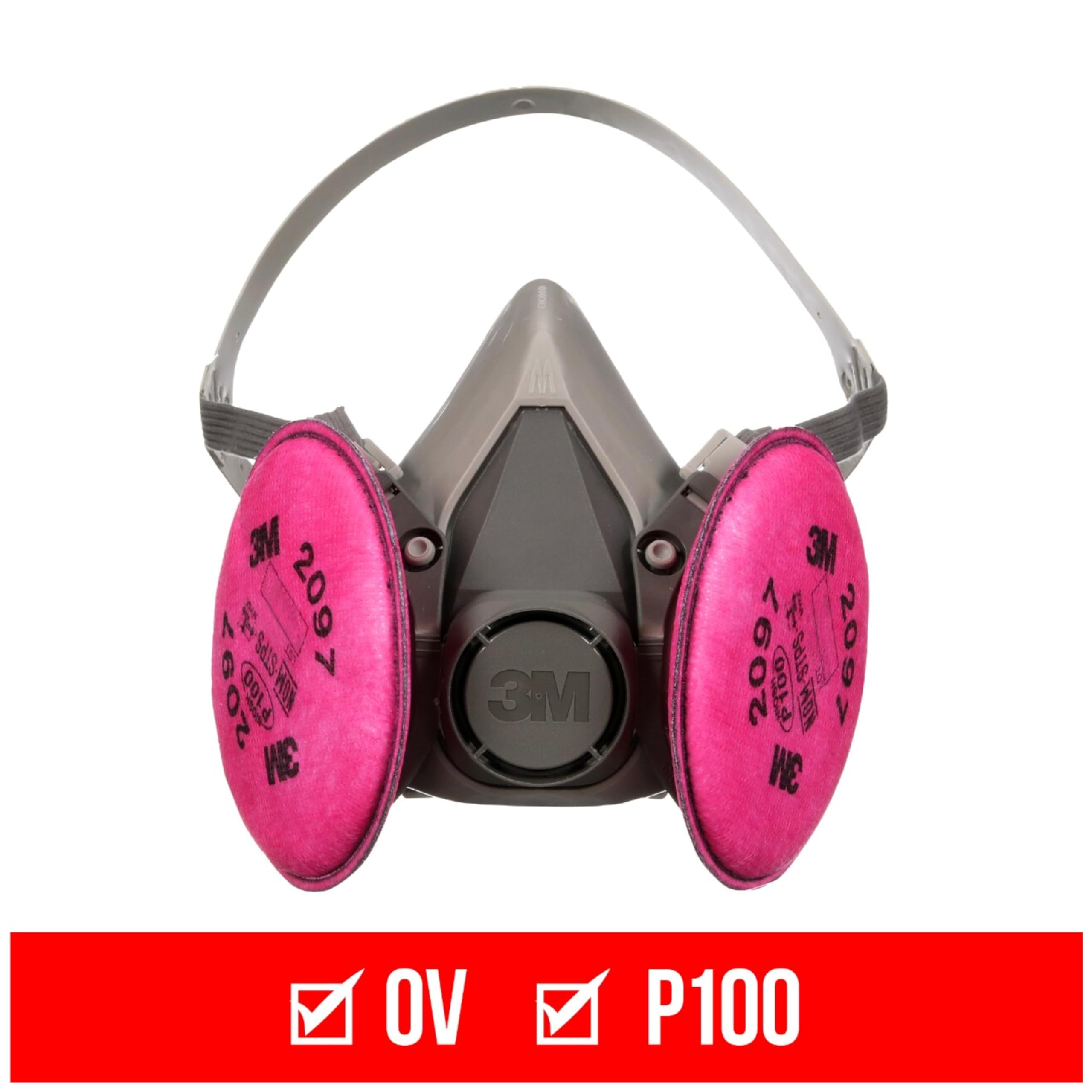 3M 2097 P100 filter close-up highlighting high-efficiency protection