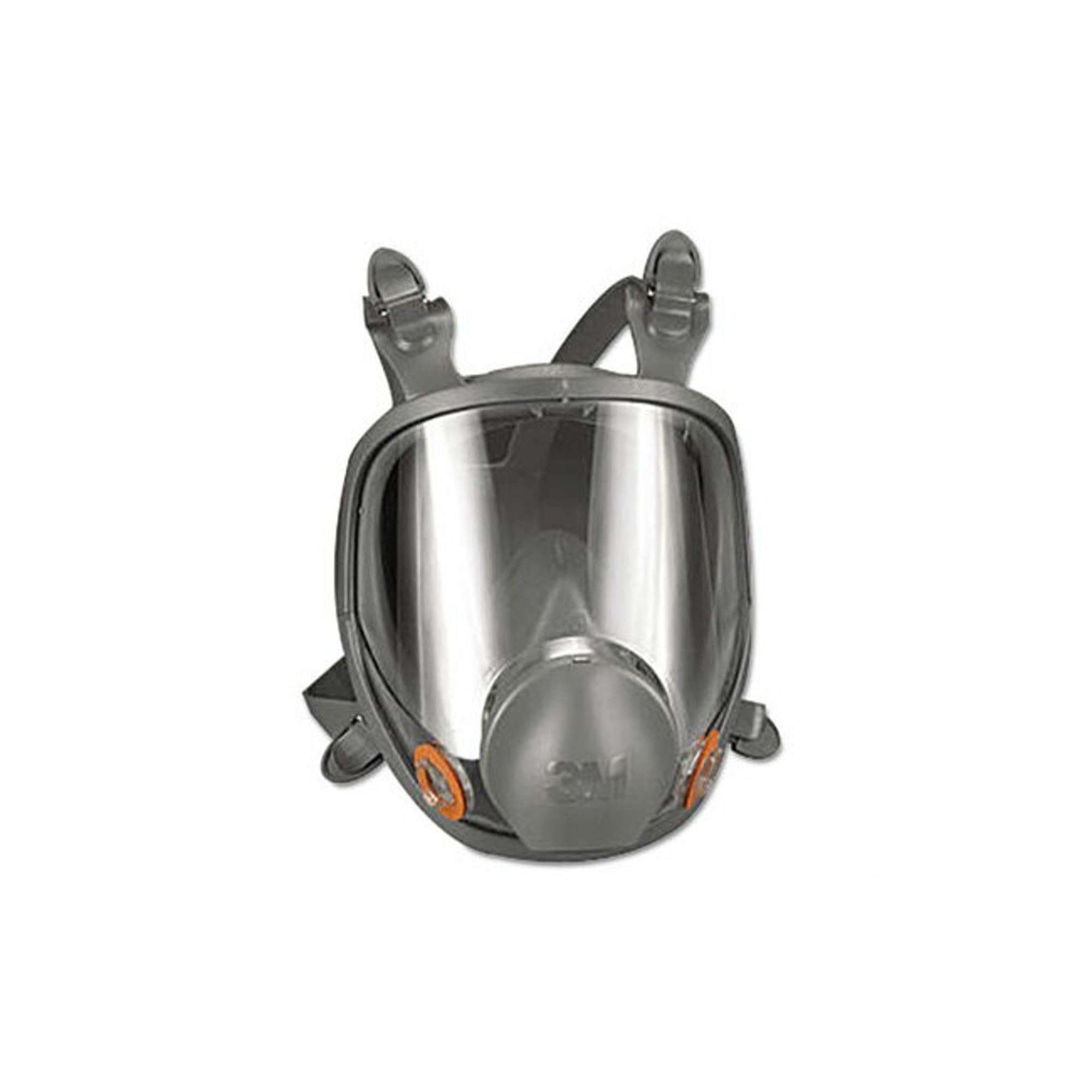 3M 6800 front view showing full-face lens and secure fit for clear vision