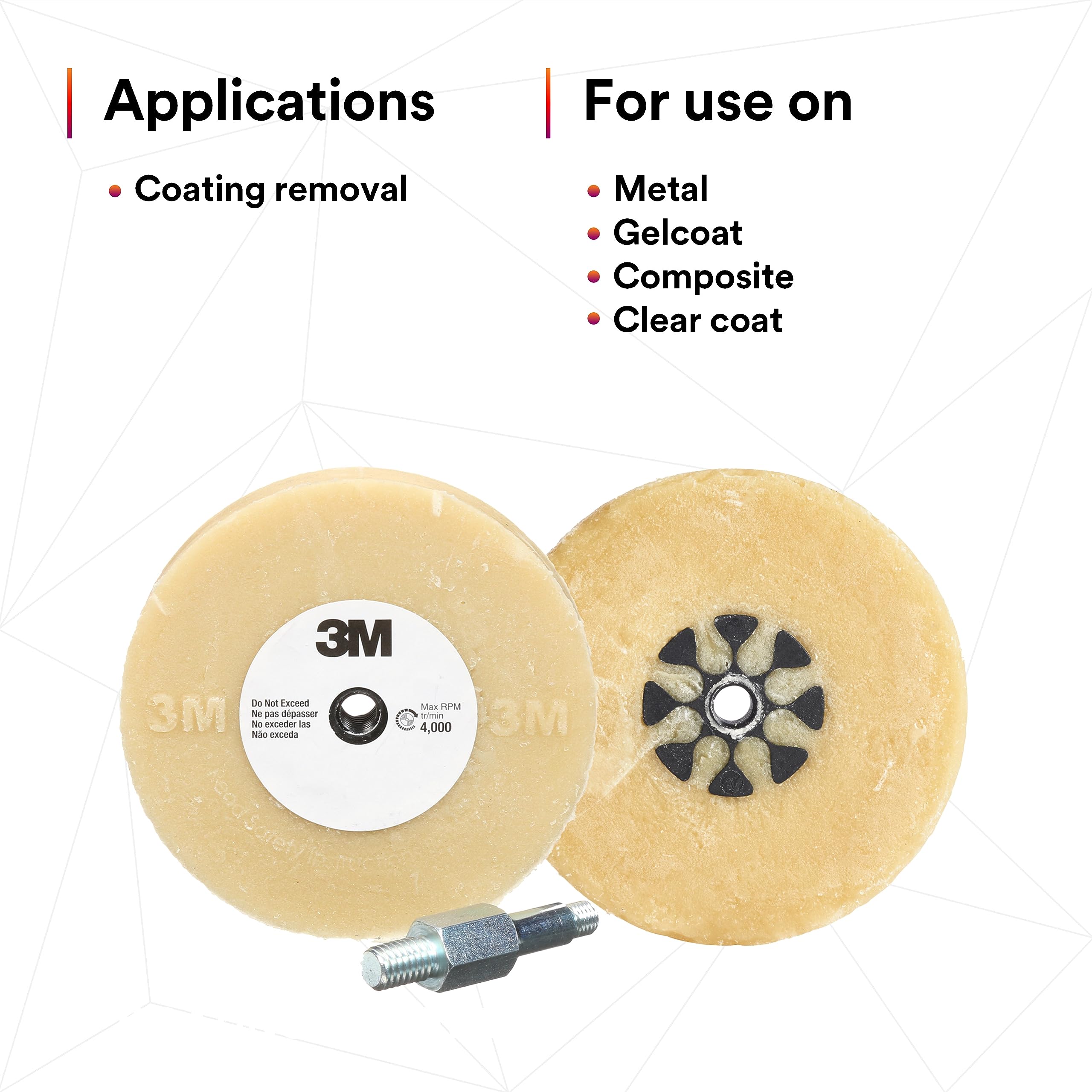 3M Stripe Off packaging label view showing model 07498 and usage guidance