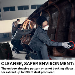 3M Xtract close-up of Precision-Shaped Grain demonstrating fast cut and longer life