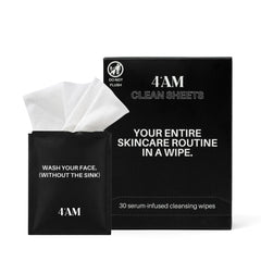 4AM front pack showing branding and compact 30ct convenience