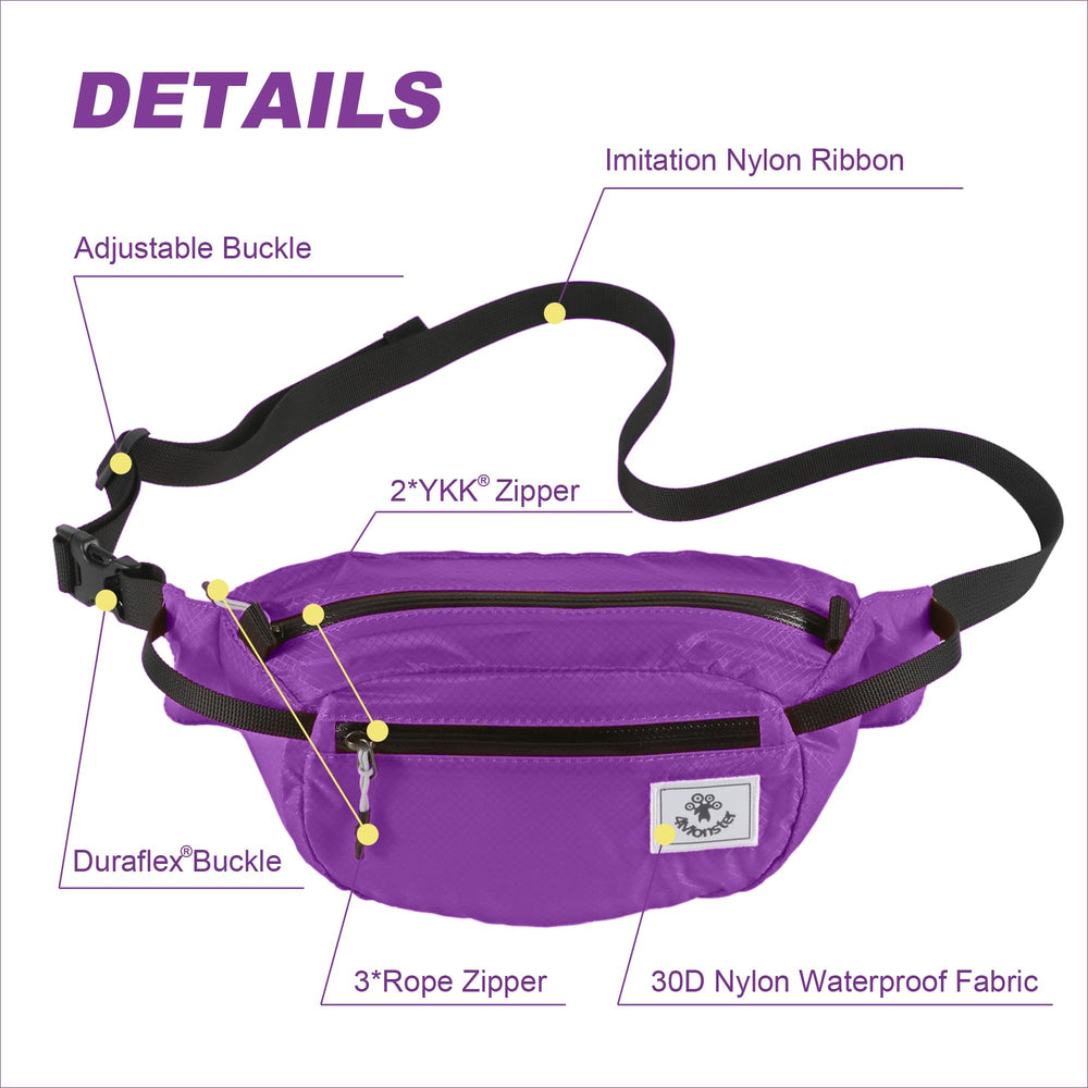 4Monster folded into pocket-size pouch for ultralight carry convenience