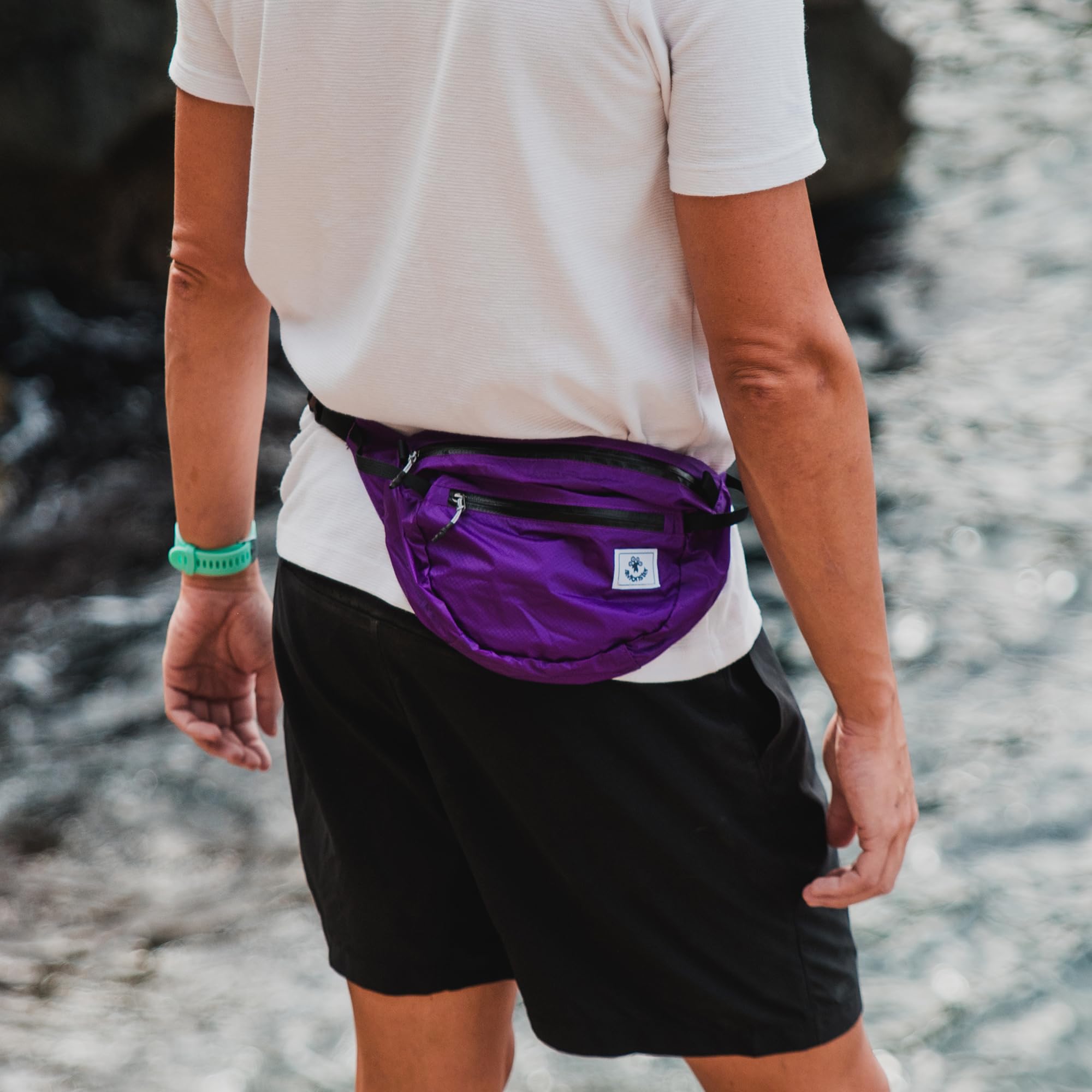4Monster waist pack in urban commute setting offering lightweight everyday carry