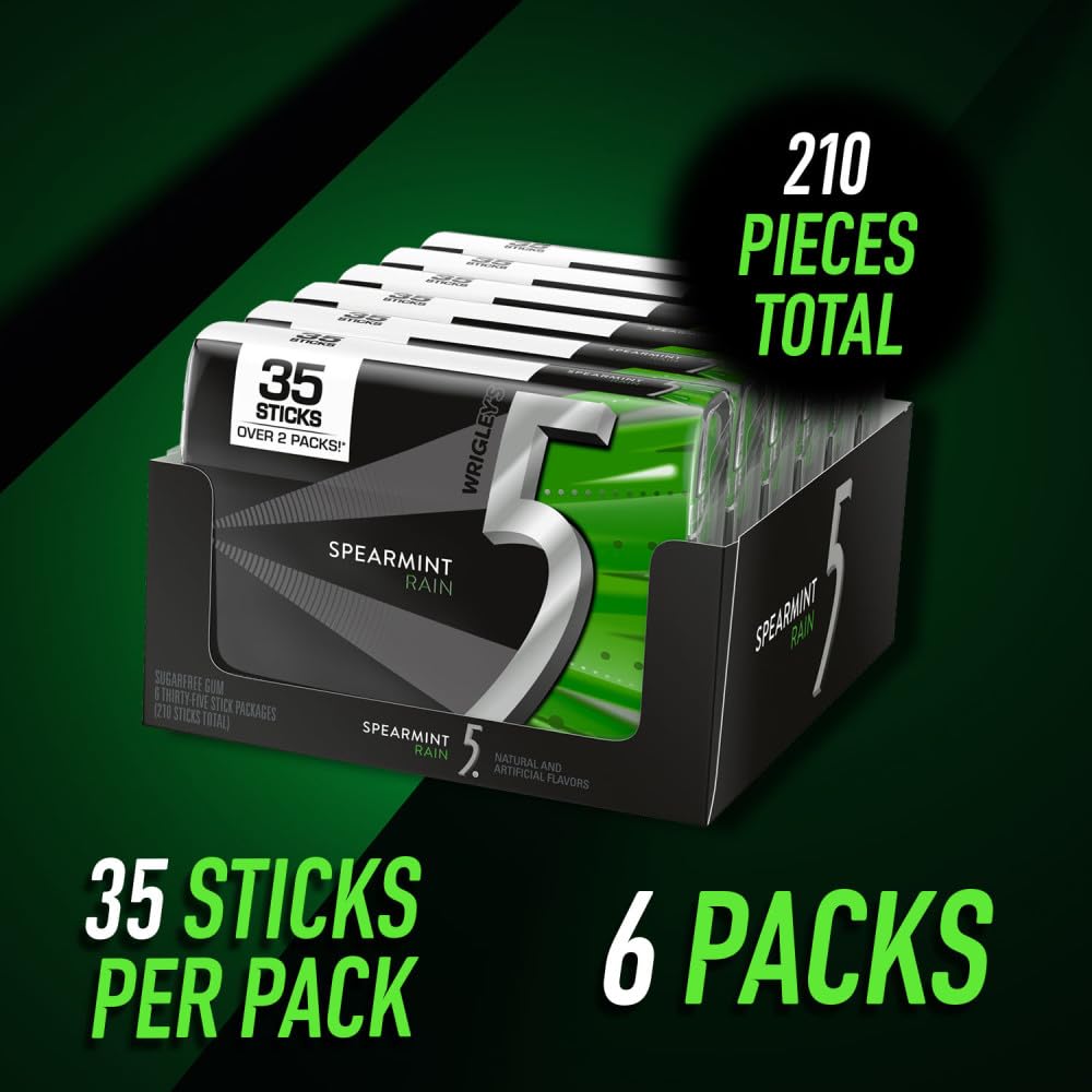 5 Gum slim pack in a pocket demonstrating easy portability and readiness