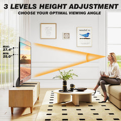 5Rcom back VESA connection showing mounting range and easy compatibility