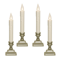612 Vermont front packaging showing four window candles and bases for easy setup