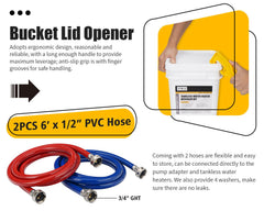 6699 bucket with lid opener highlighting ergonomic handle for effortless access