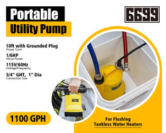 6699 hoses and fittings laid out for quick leak-resistant connections and setup