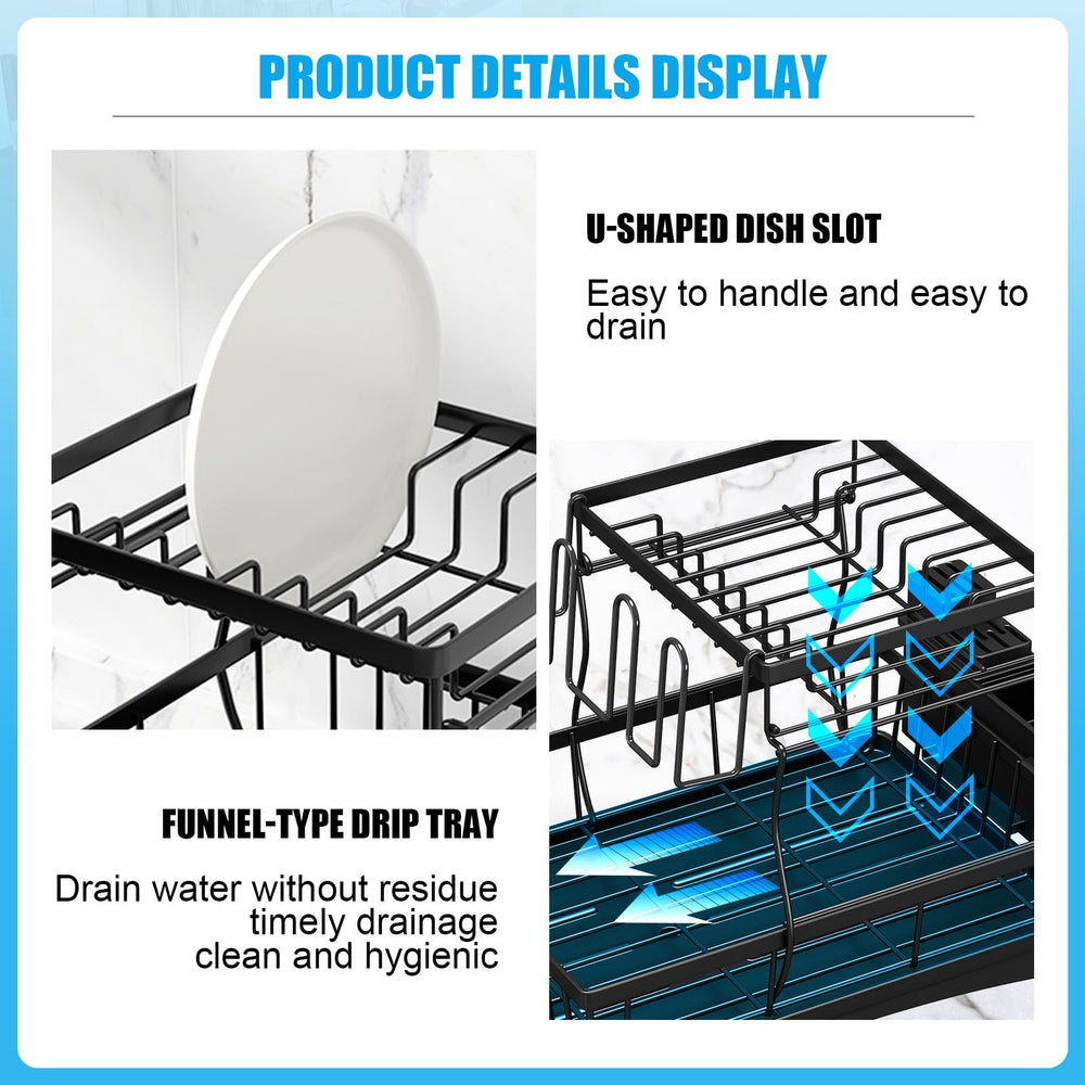 7 code drainboard with swivel spout directing water into sink to prevent spills