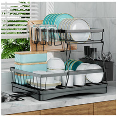7 code front view assembled rack showing organization and space saving