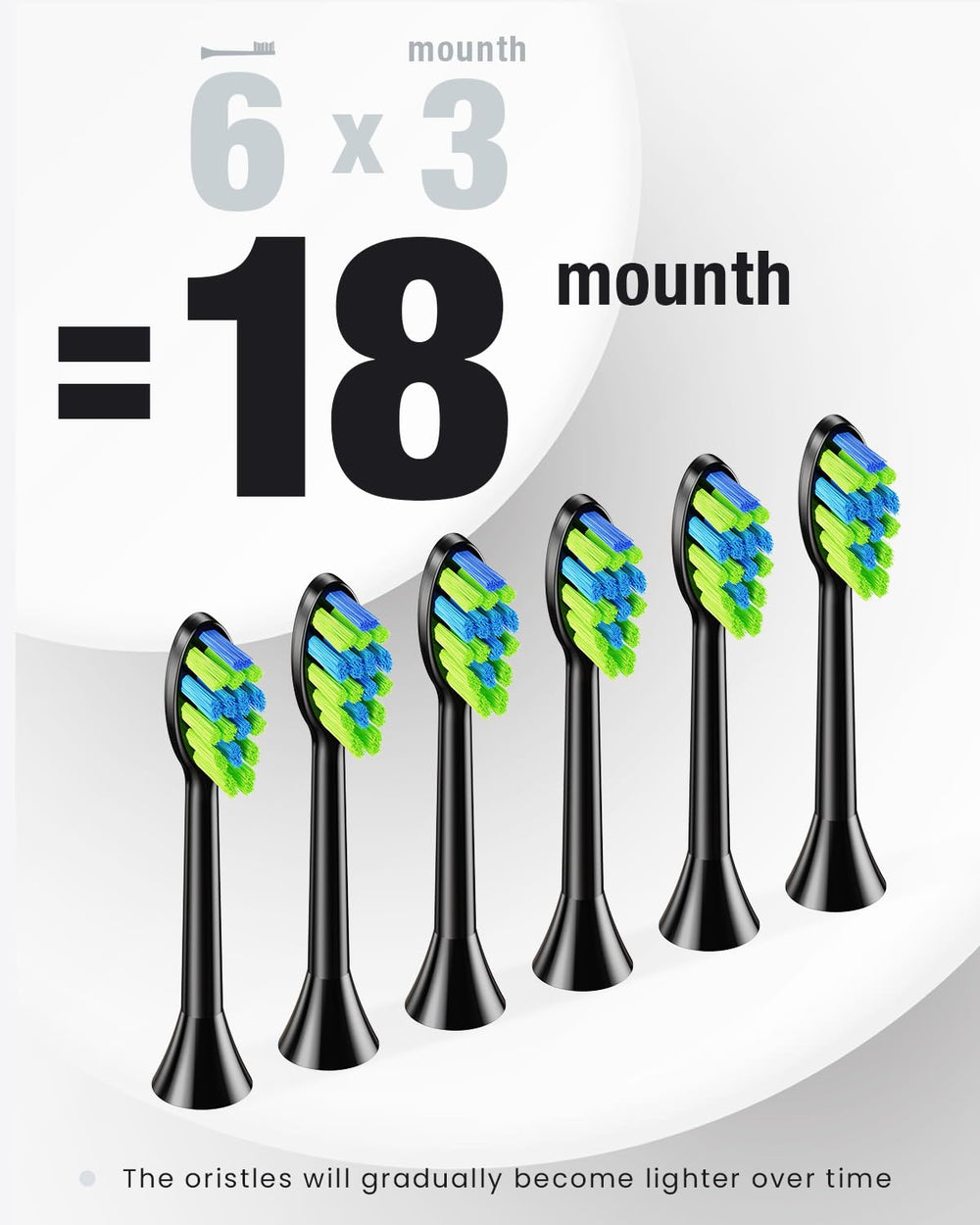 7AM2M toothbrush in use by an adult showing efficient daily cleaning