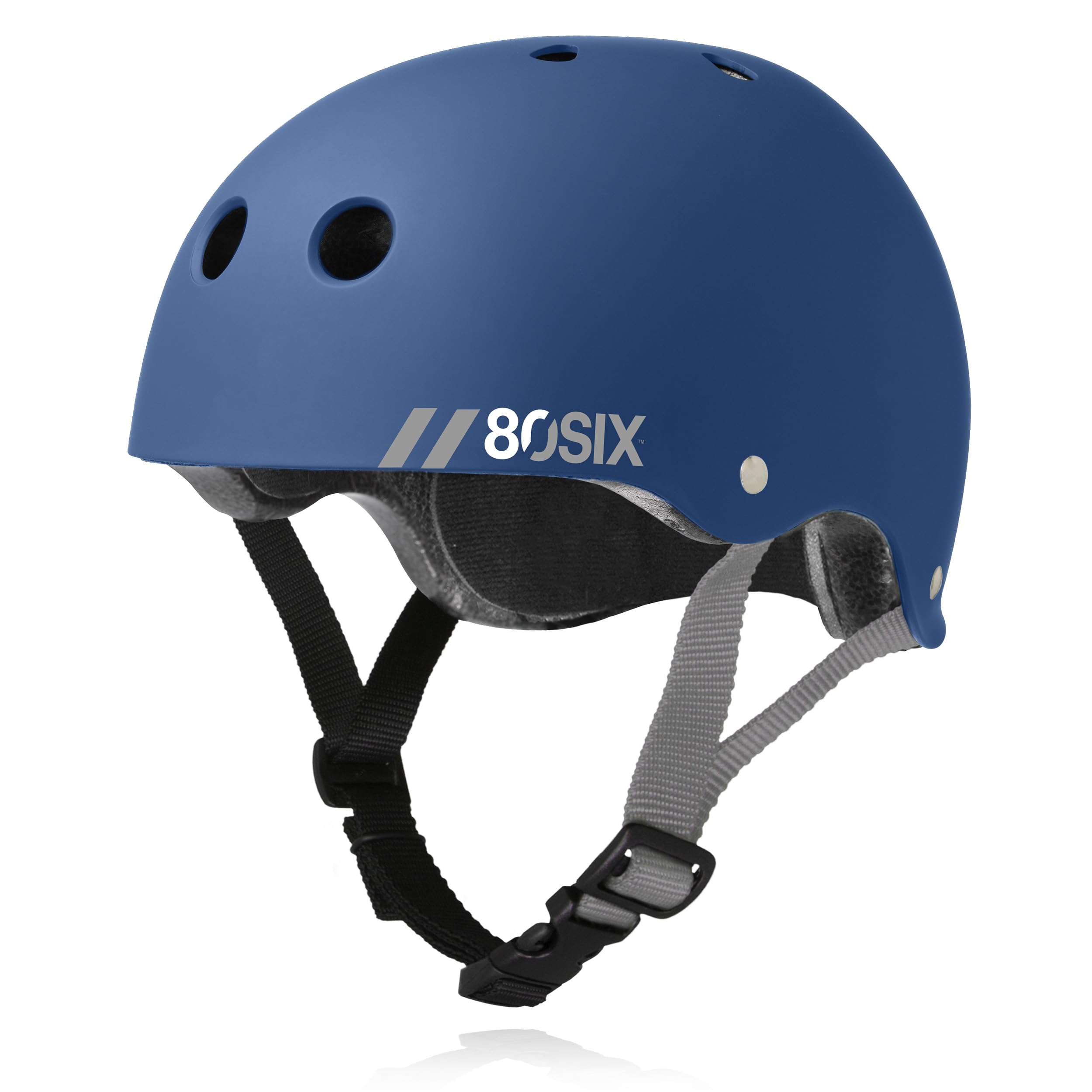 80Six front view showing classic shell and durable protection