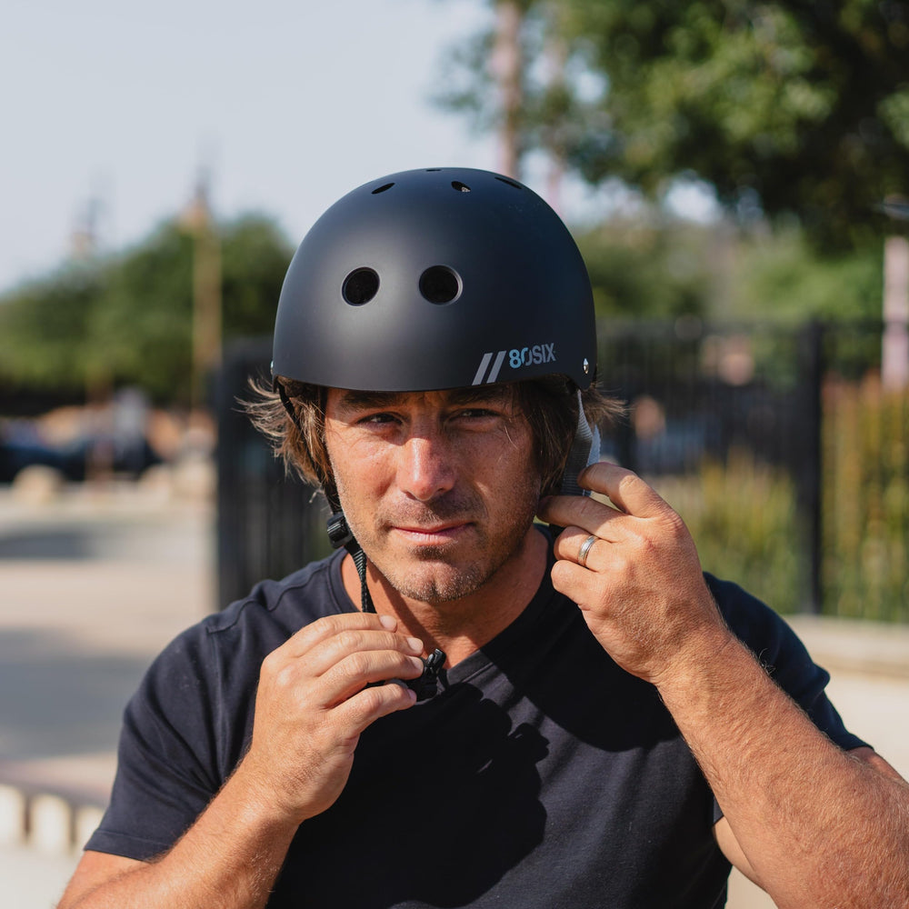 80Six size comparison displaying three sizes for accurate head circumference fit