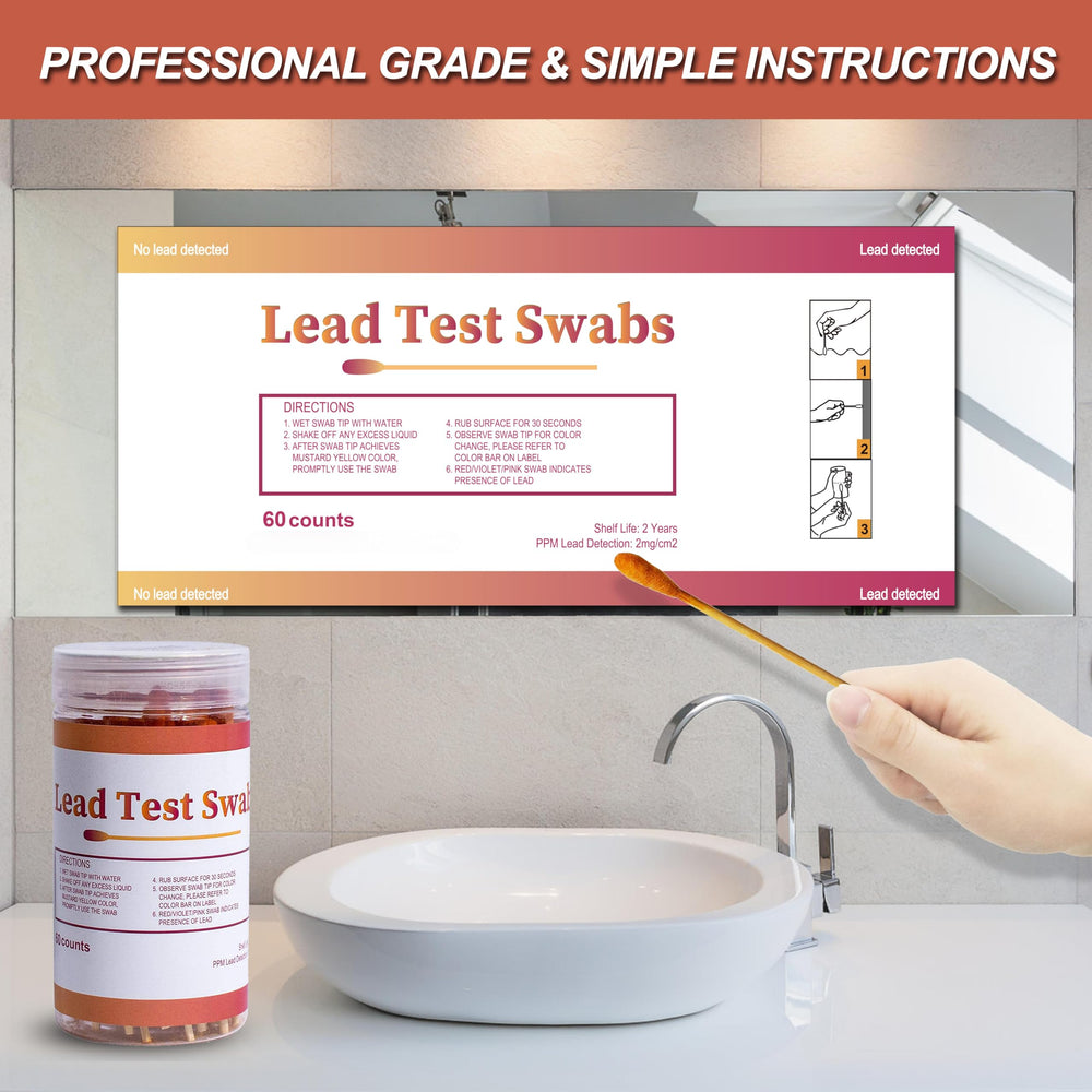 AAwipes in-use testing painted trim demonstrating quick on-site screening benefit