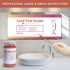 AAwipes in-use testing painted trim demonstrating quick on-site screening benefit