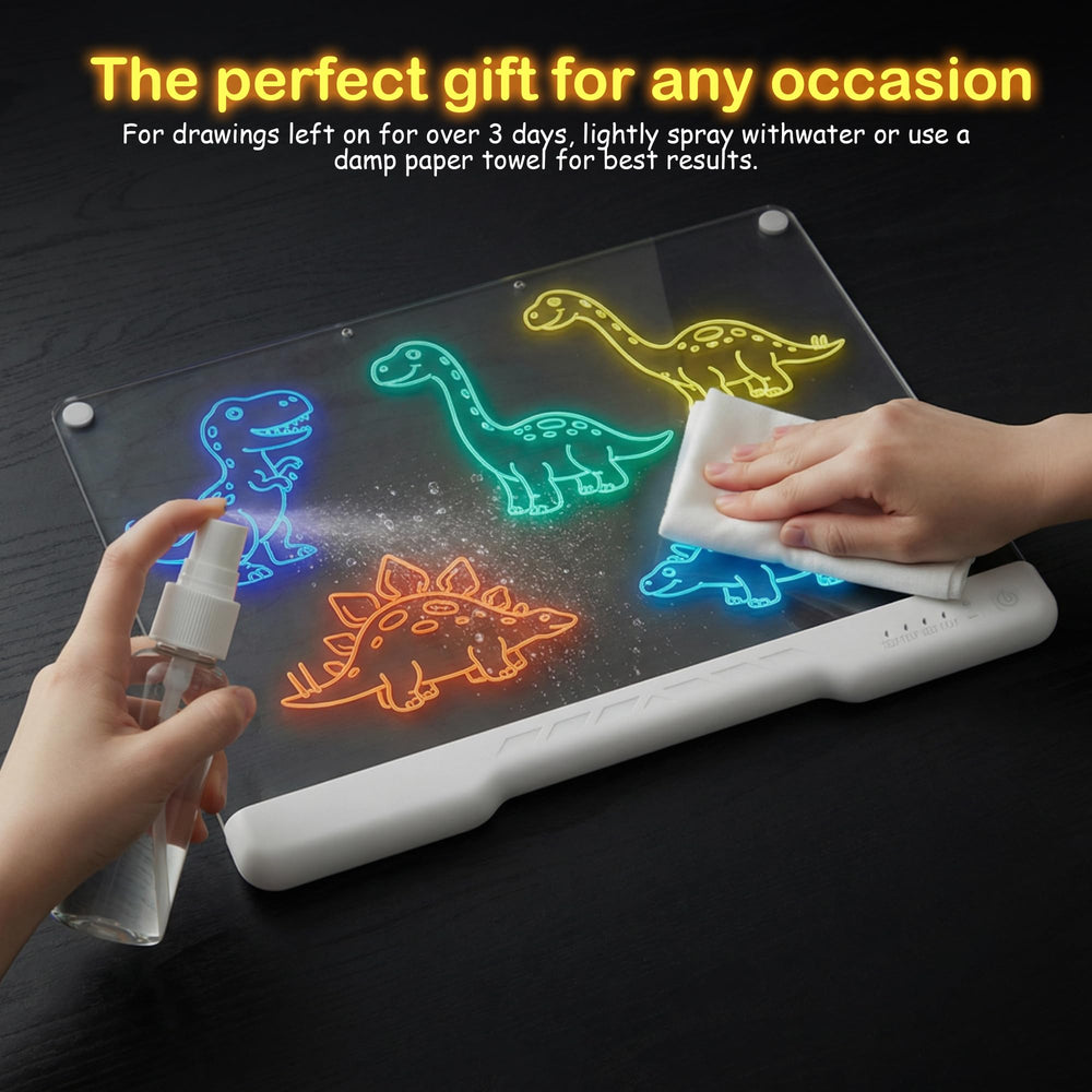 ABCOOL child using board in lap showing portable entertainment and focus benefit