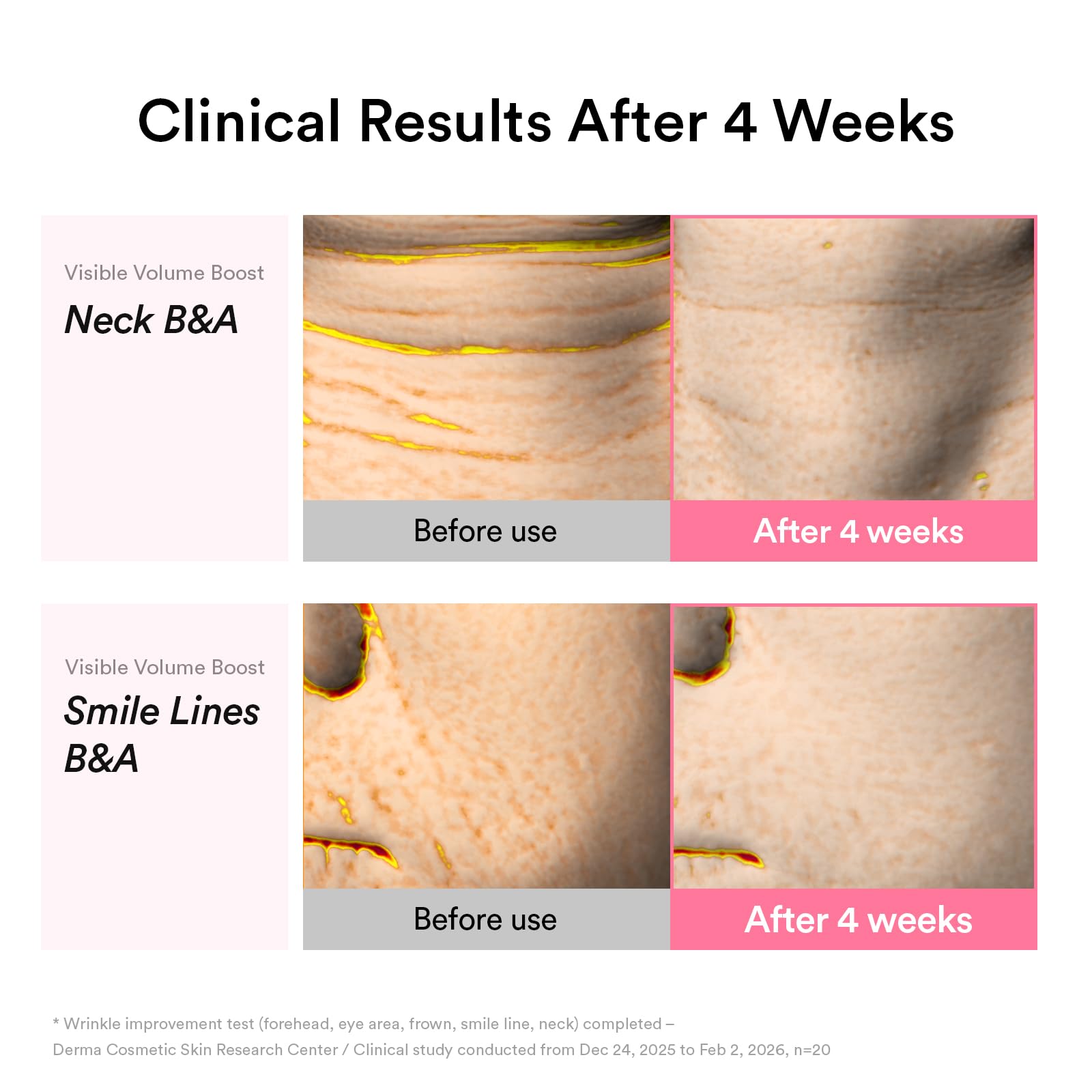 Abib ingredients panel showing PDRN and Volufiline concentrations clearly