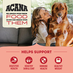 ACANA freeze-dried meat coating detail boosting flavor appeal