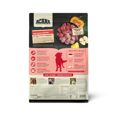 ACANA close-up kibble texture showing meaty pieces for palatability