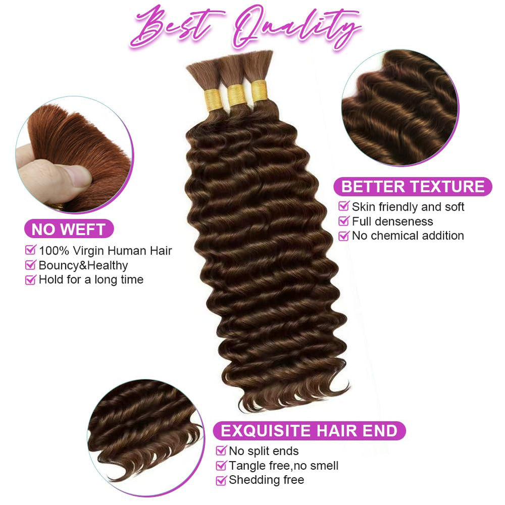 Acbhoa no-weft bulk close-up for easy braiding and low-shed styling