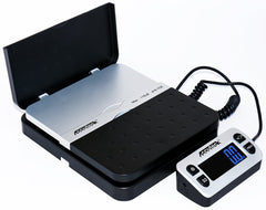 ACCUTECK remote backlit display close-up for clear readings and faster package processing