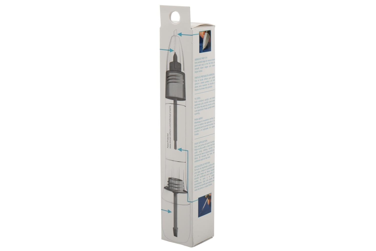 ACDelco applicator closeup with four-in-one tip for precise prep and paint application