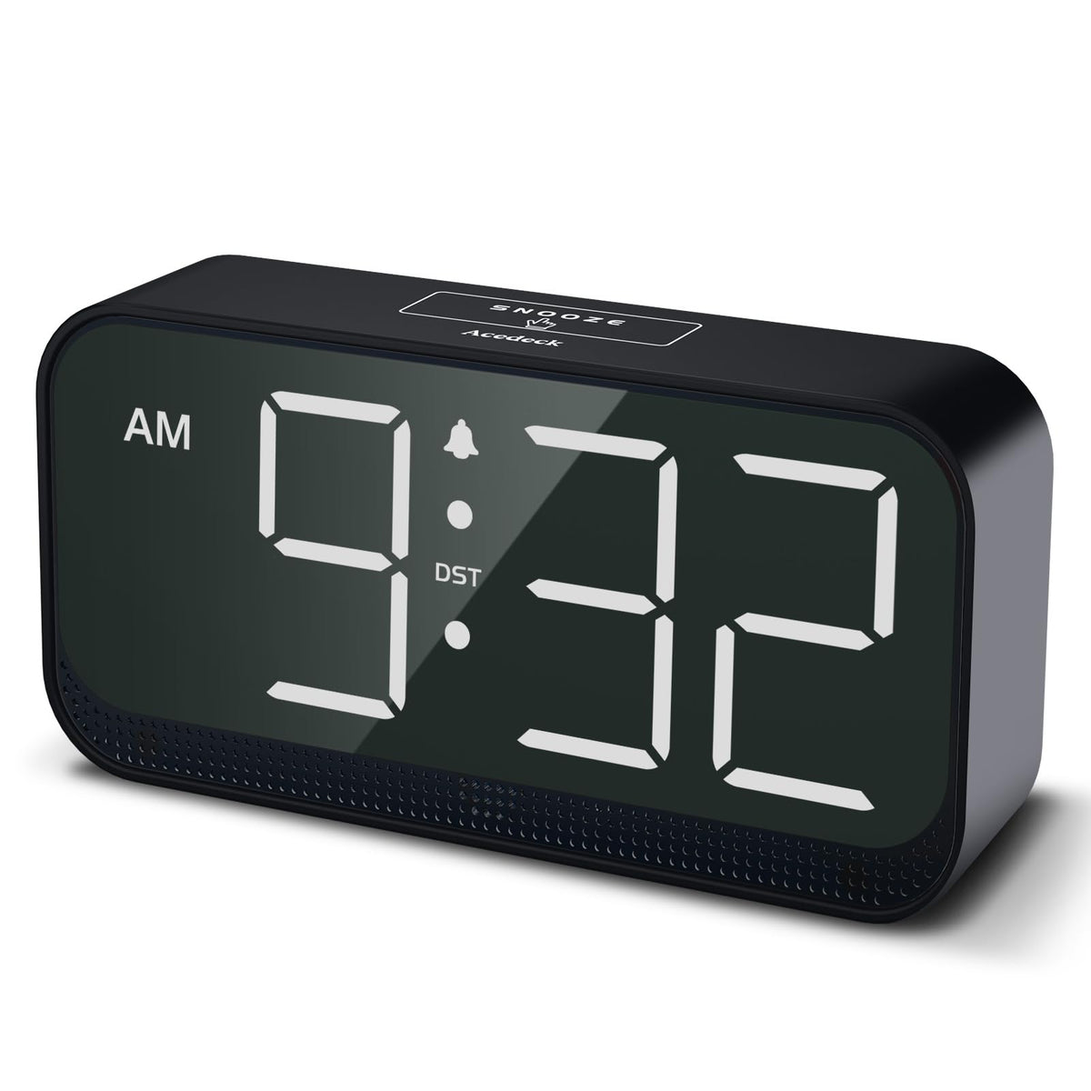 Acedeck front display showing large LED numbers for easy reading