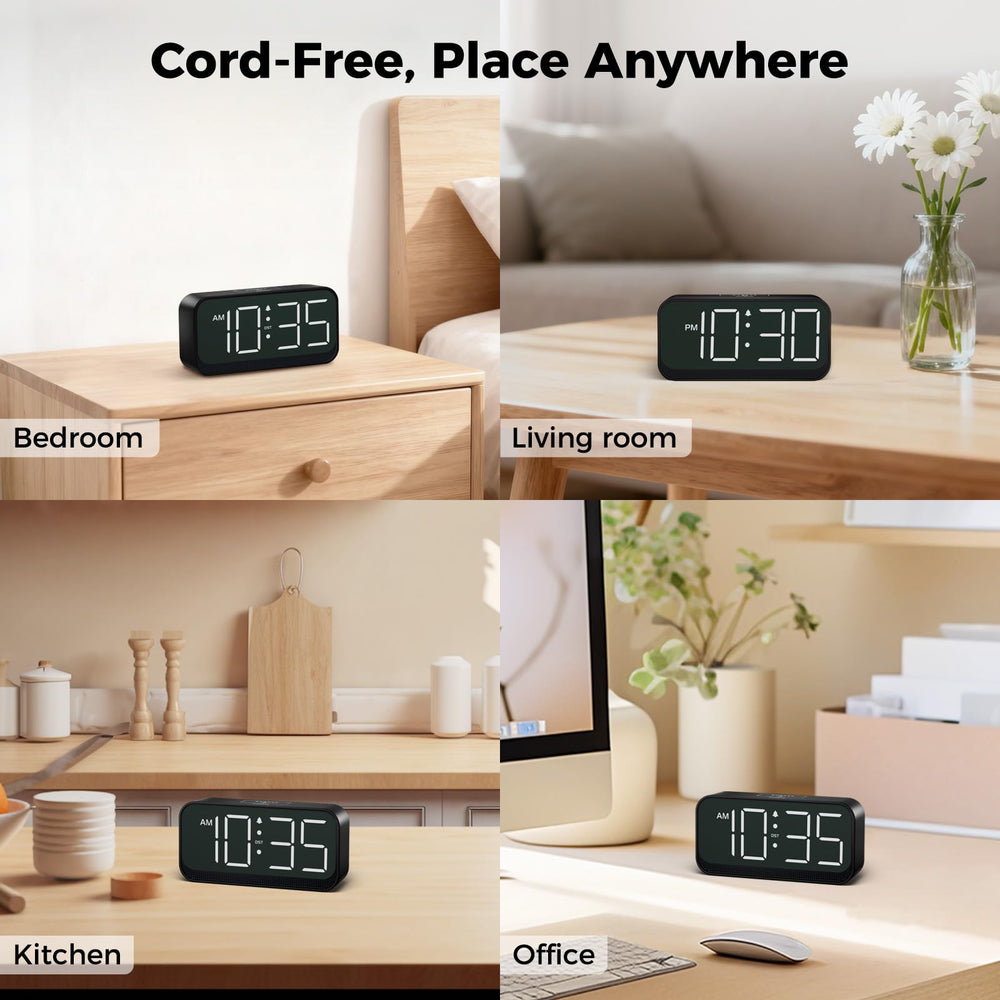 Acedeck on a nightstand illustrating minimalist style and bedside use
