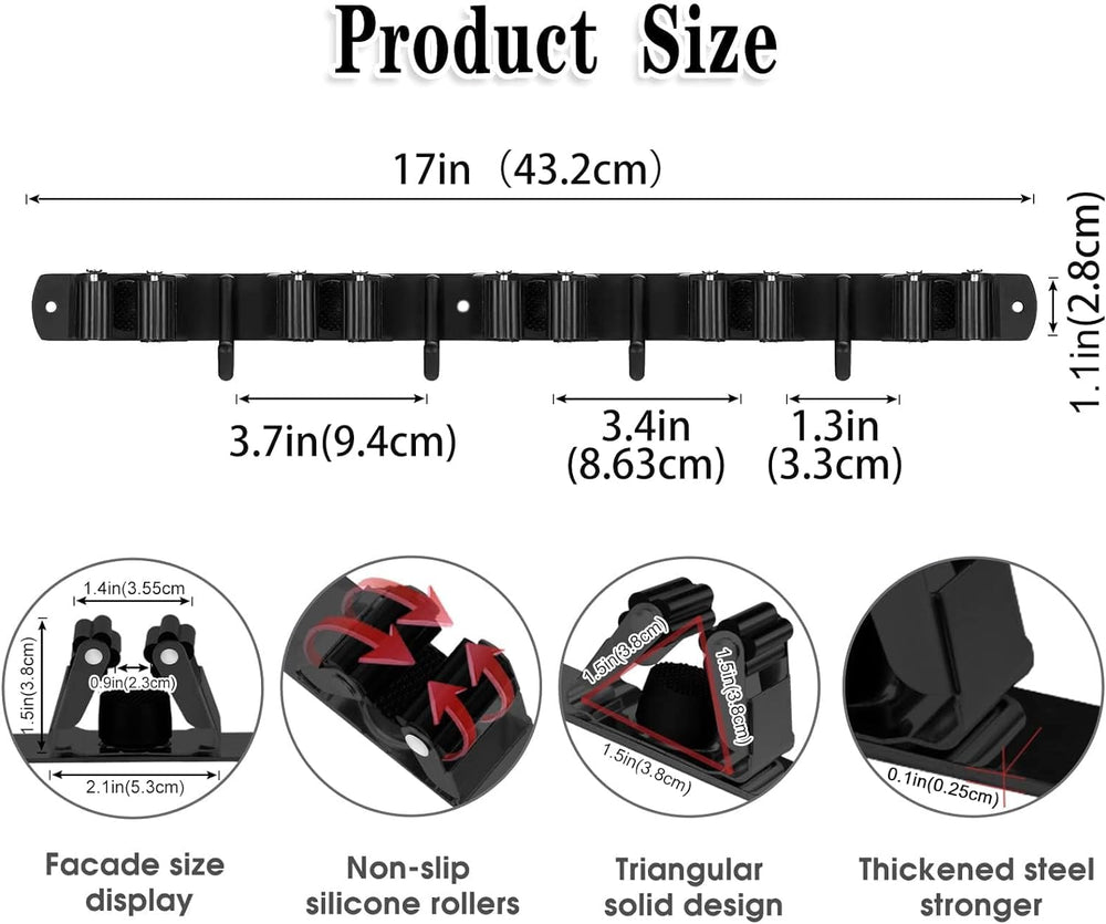 AceMining hooks holding accessories for quick access and tidy storage benefit